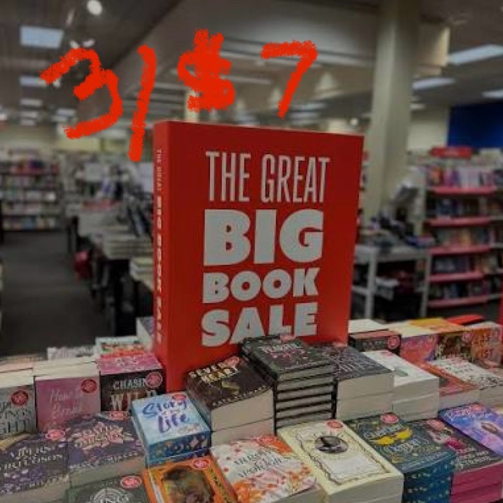 Book sale 3/$7